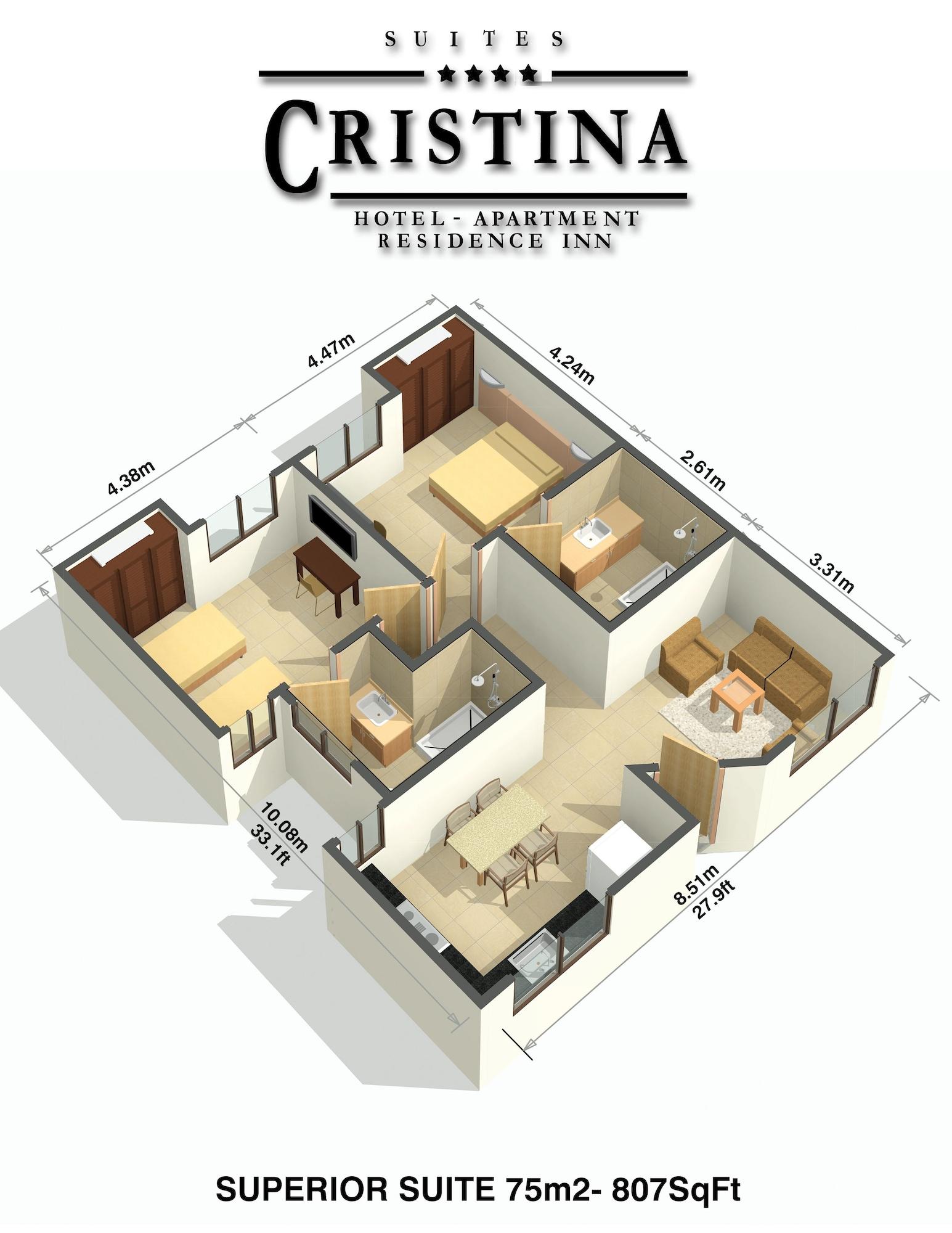 Hotel Residence Inn Suites Cristina San Jose  Exterior photo